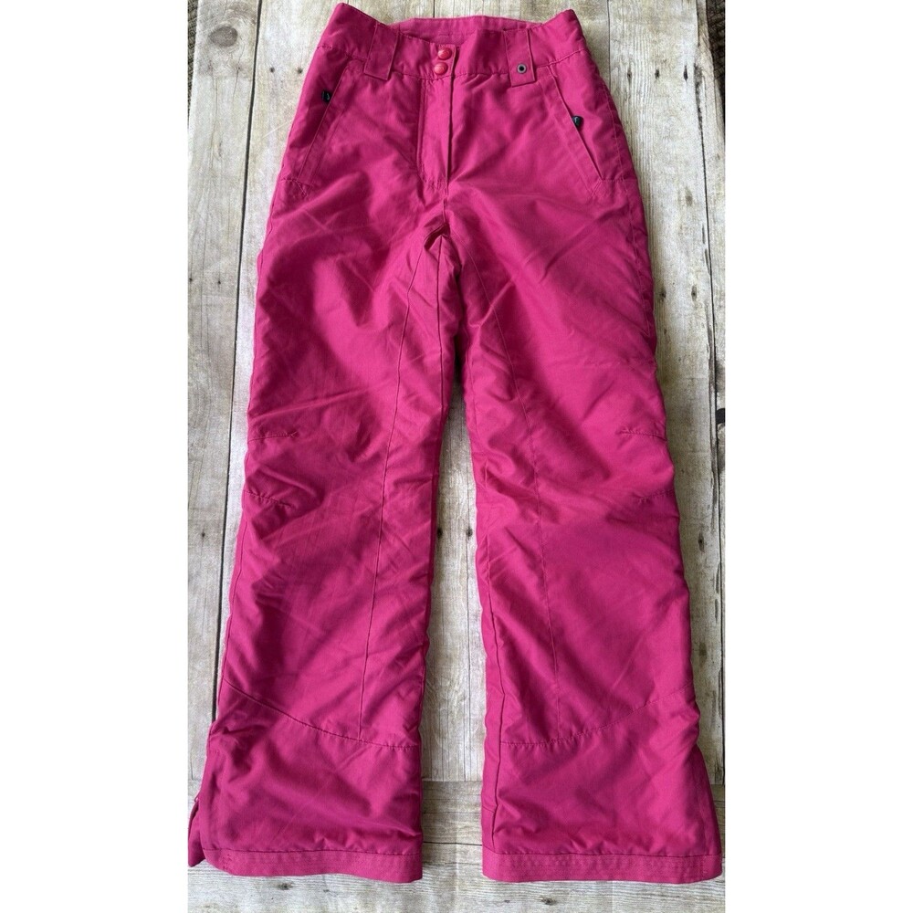 BURR ITS COLD!! Pink PolarEdge Insulated Snow Ski Pants (Size M 10/12 Girls)